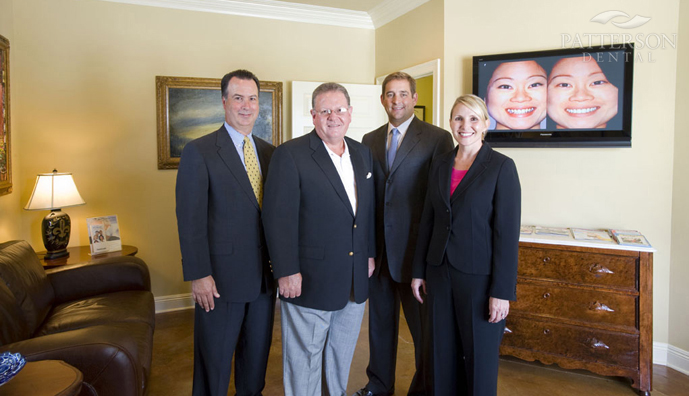 From left to right: Mike Talley, Dr. R. Mike Lee, Chris Counce and Christy Dupré.